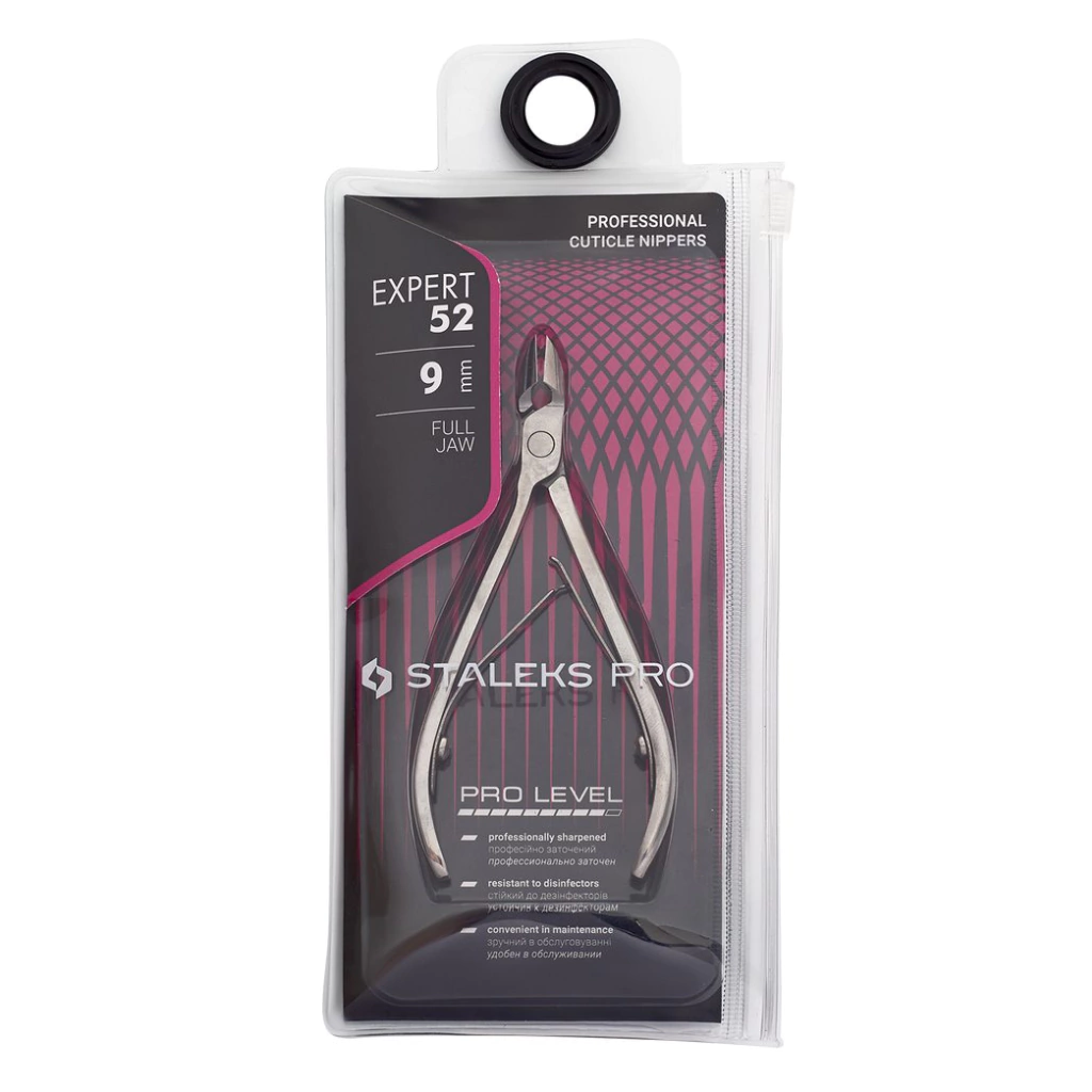 Alicate Staleks Expert 52 Cutícula Hoja 9mm (OPORTUNIDAD)