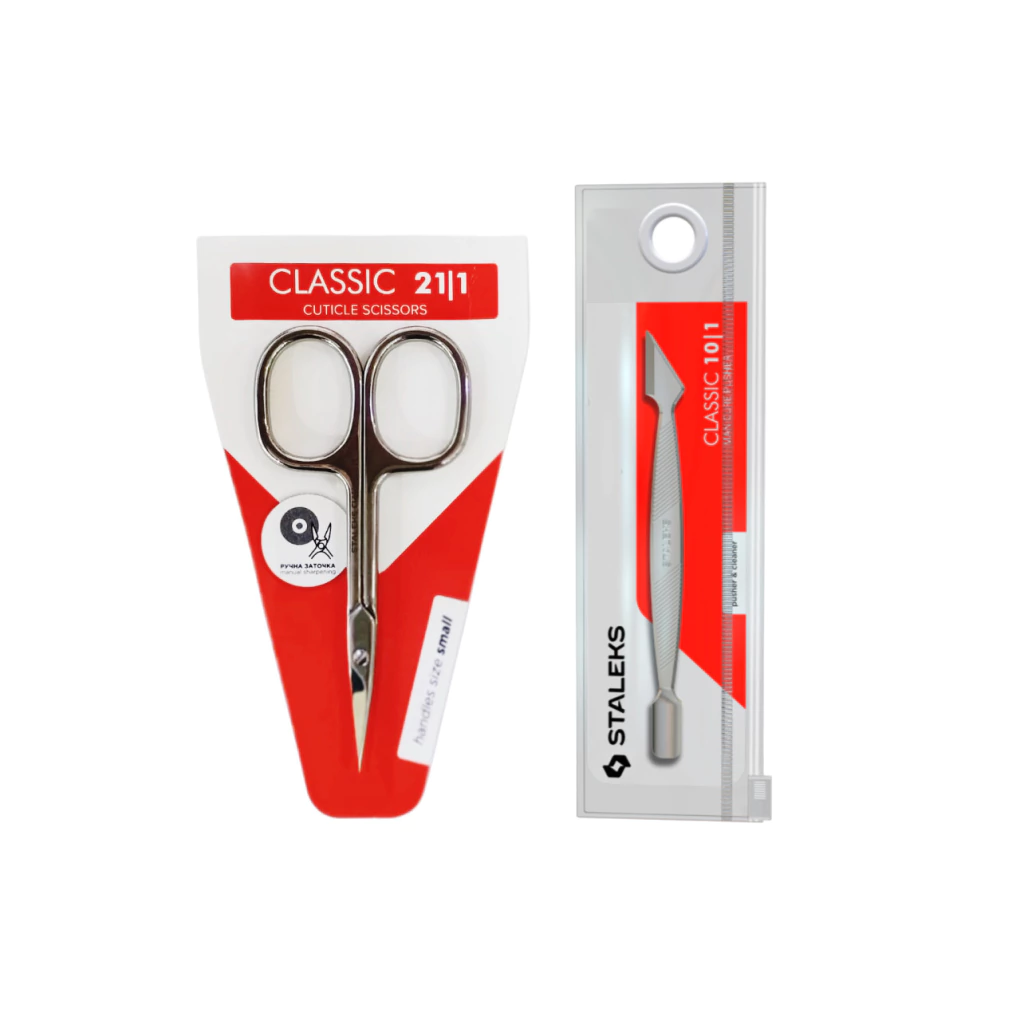 Kit Staleks Tijera + Repujador Classic 10/1