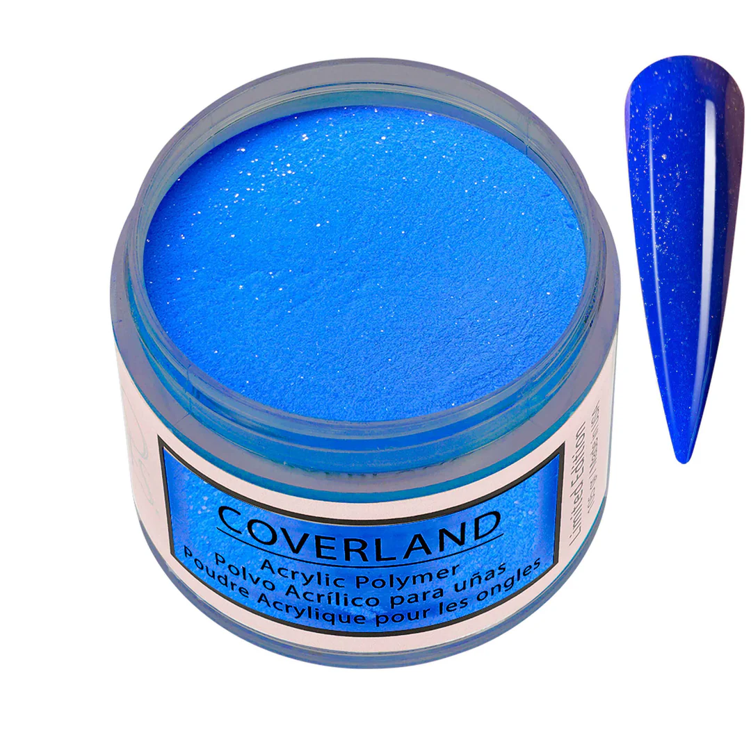 Polvo acrílico Coverland “Blue Splash” – 1.5 OZ