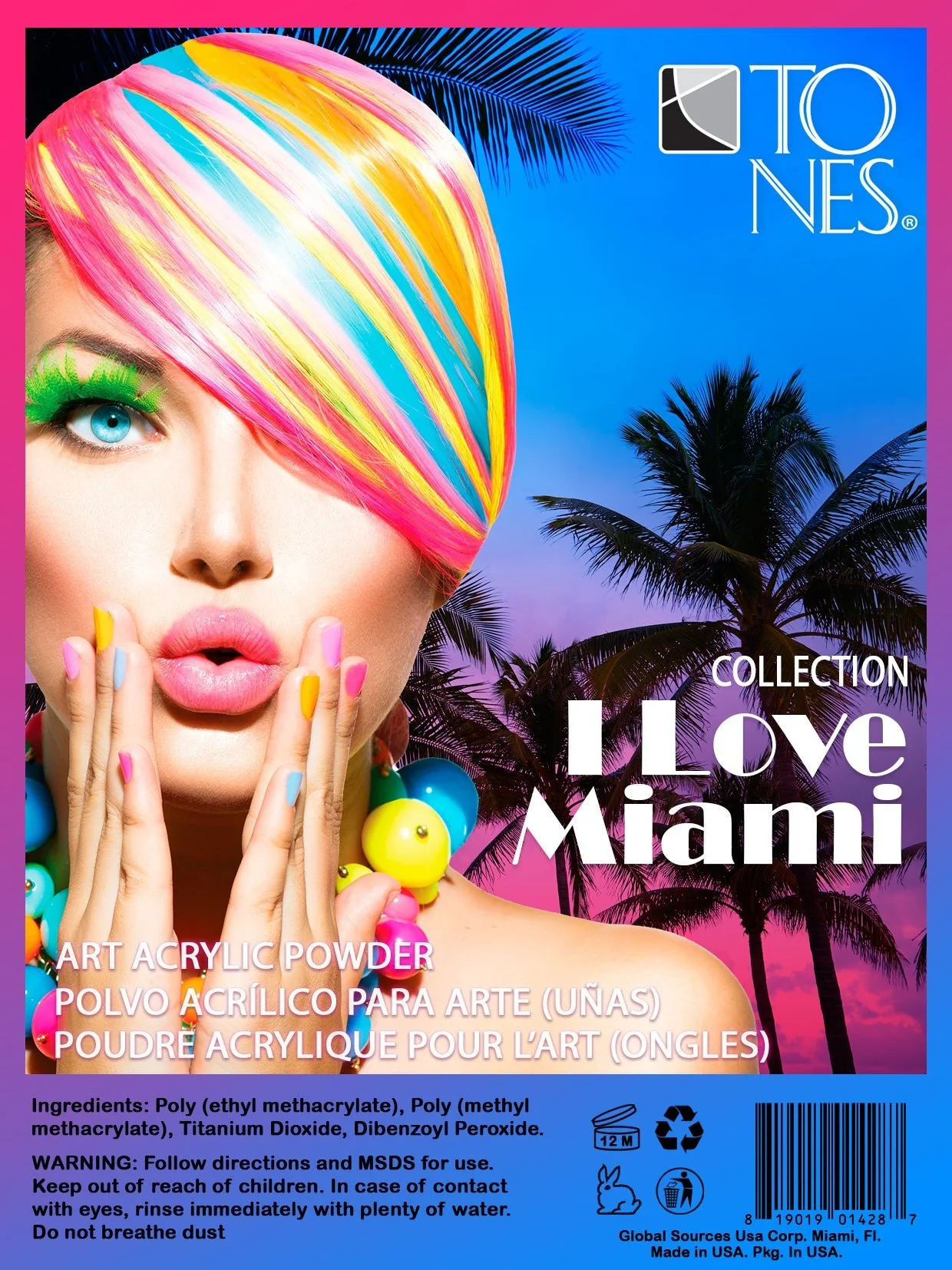 Tones Coleccion de Acrilicos Miami