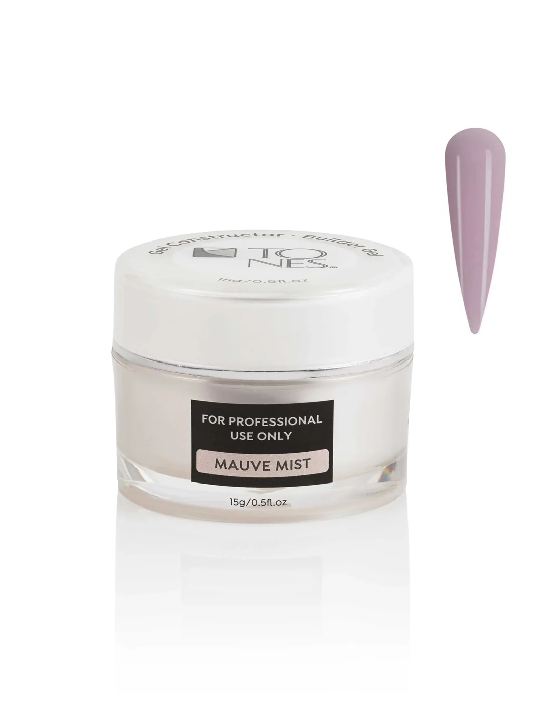 Builder Gel: Mauve Mist – 0.5 fl oz / 15 mL