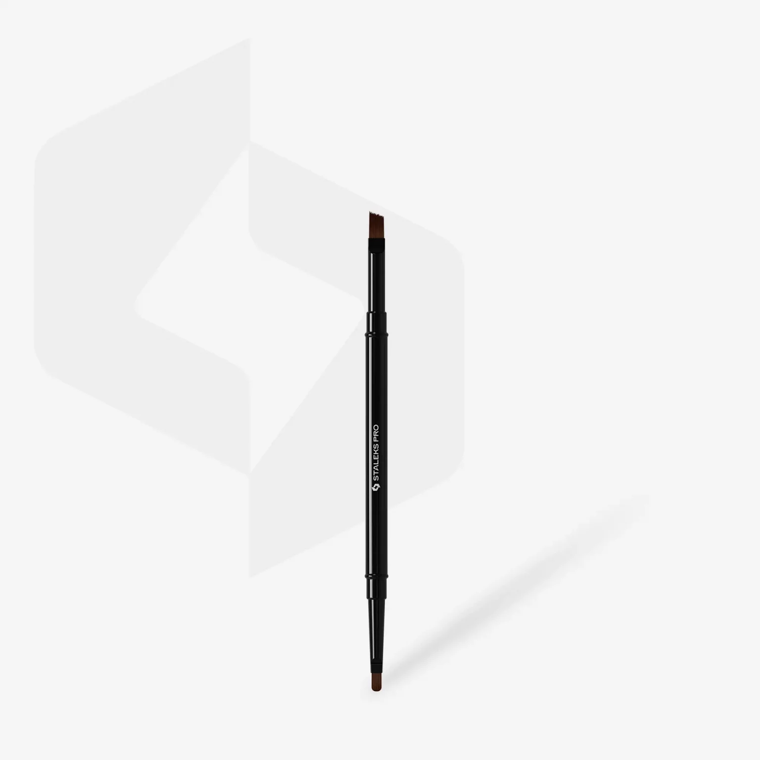 Pincel Doble Staleks Expert – Gel 7 mm / Gel 9 mm - Imagen 2