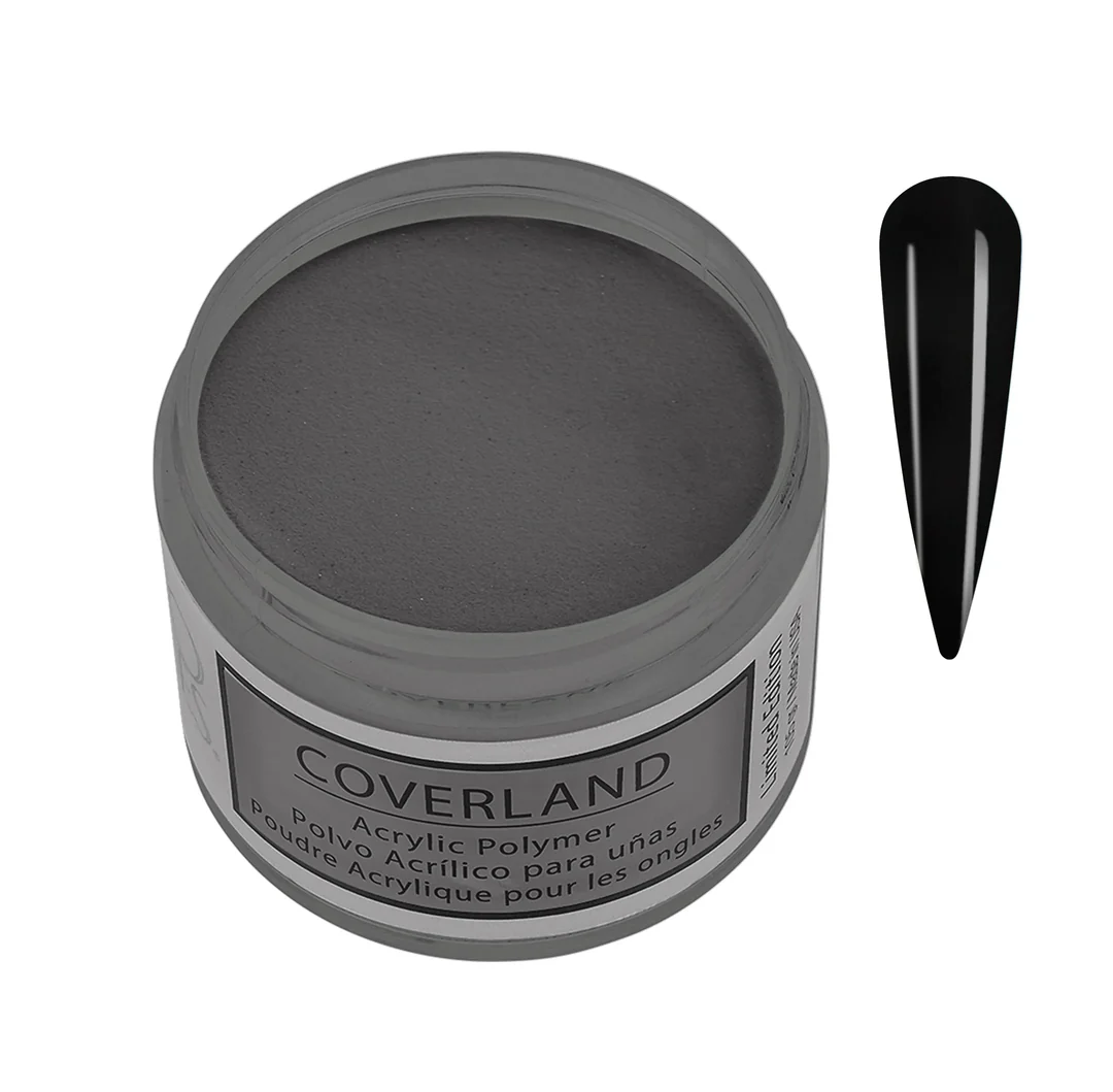 Coverland Acrylic Powder 1.5 oz “Pure Black” – Limited Edition
