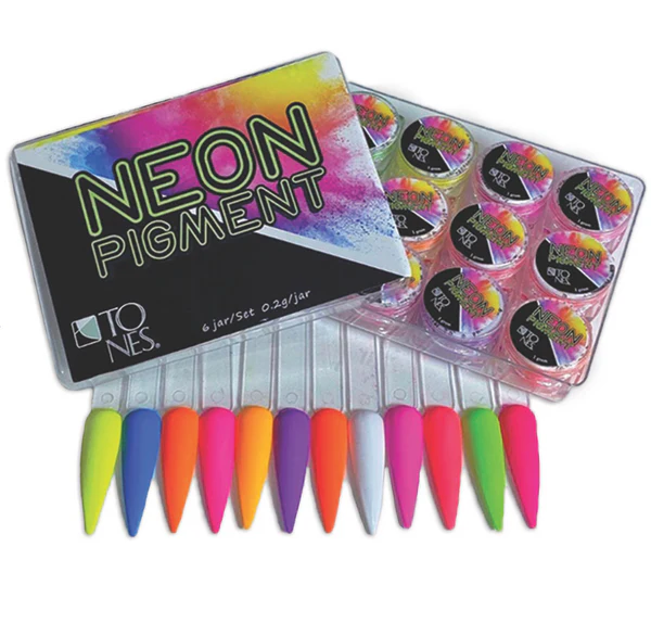 Tones Neon Pigmentos Kit 12 unidades