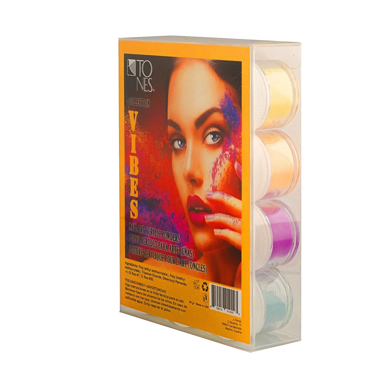 Acrylic Art Powder – 3D Collection: Vibes (12 x - Imagen 3