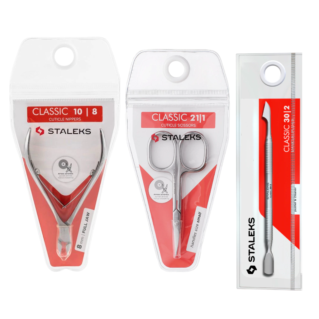 Kit Classic Alicate + Tijera + Repujador
