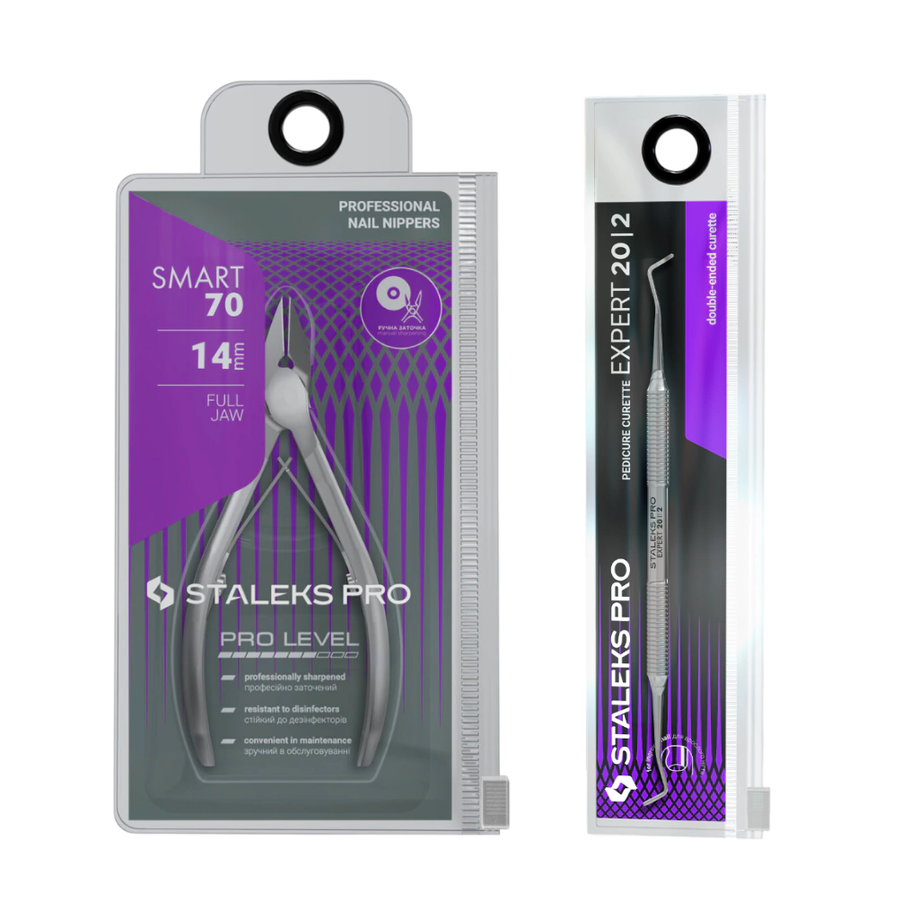 Kit Alicate Uña + Cureta