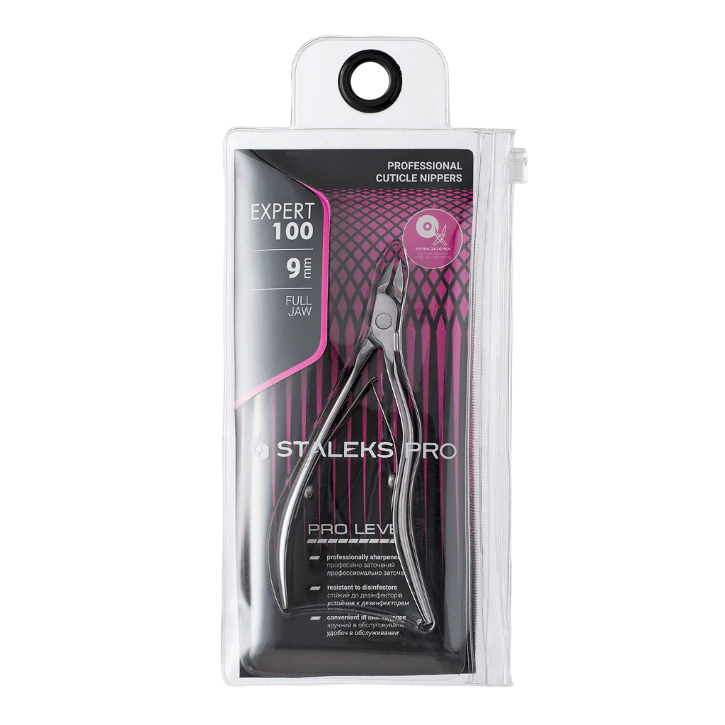 Alicate Staleks Expert 100 Cutícula Hoja 9mm