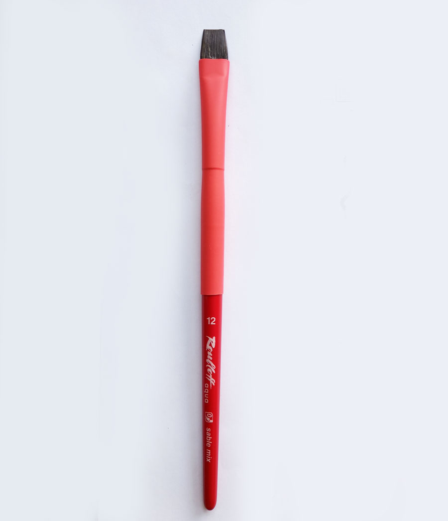 Roubloff Aqua red flat #12